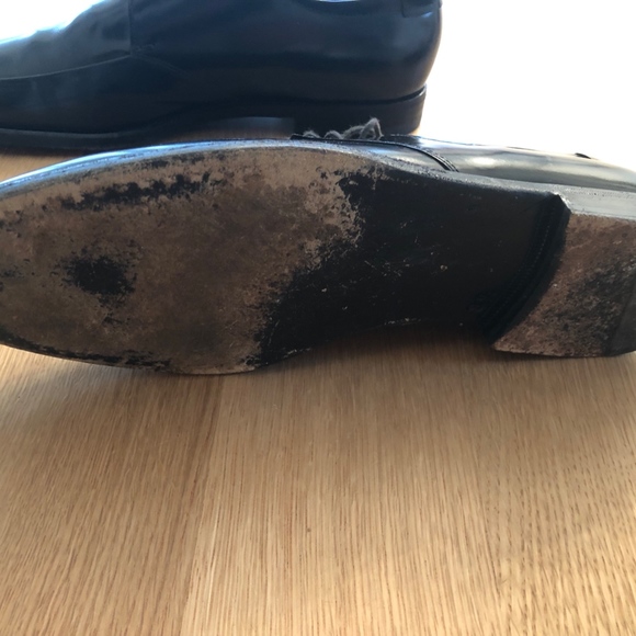 Prada Leather Lace up Oxfords